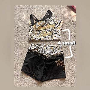 World Cup Shooting Stars shorts and tank set